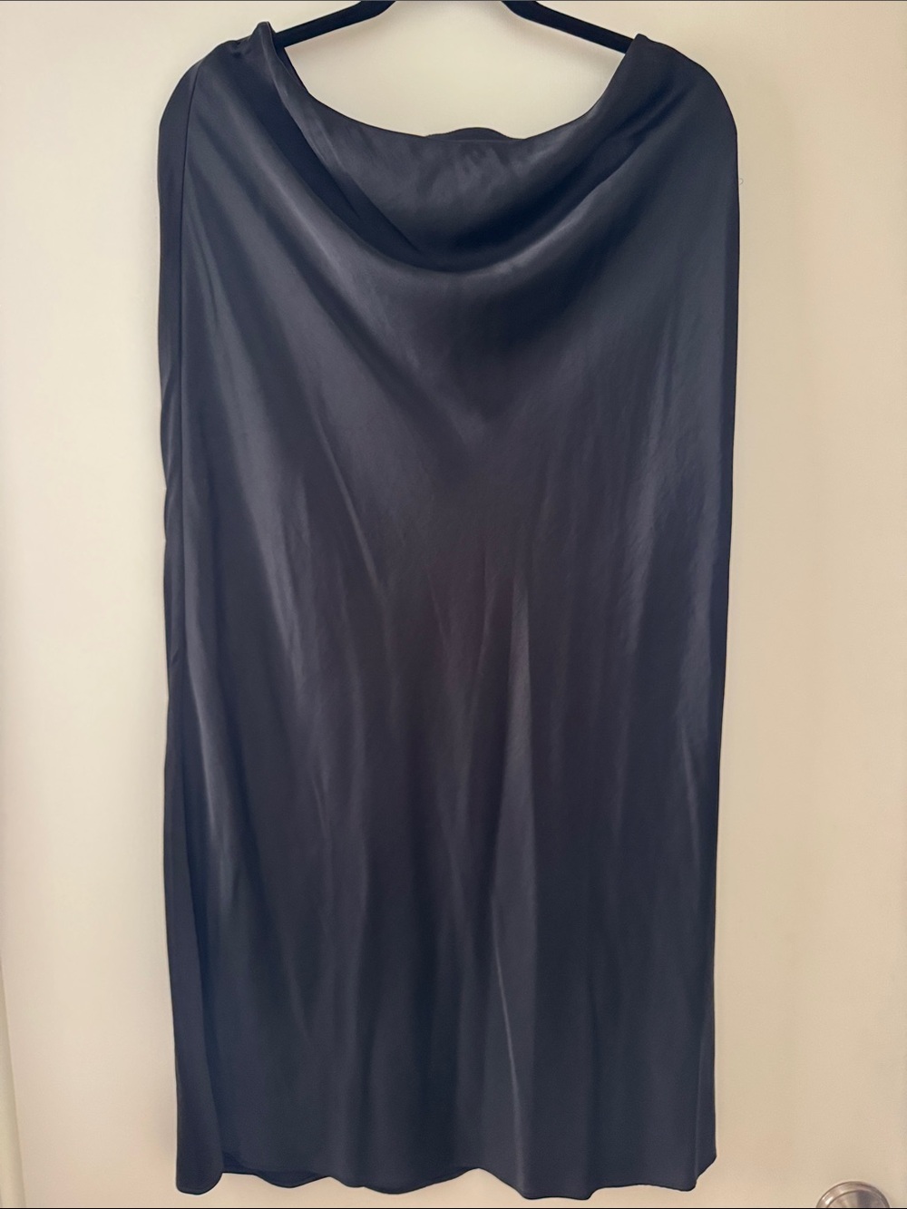 Satin Madewell Black skirt